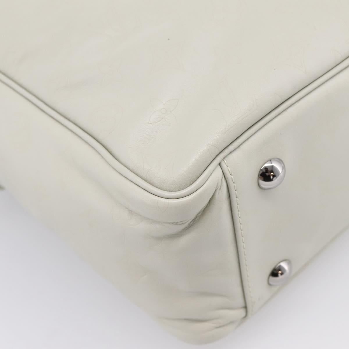 LOUIS VUITTON Monogram Diffir Clarkson Shoulder Bag White M92358 LV Auth 200148V