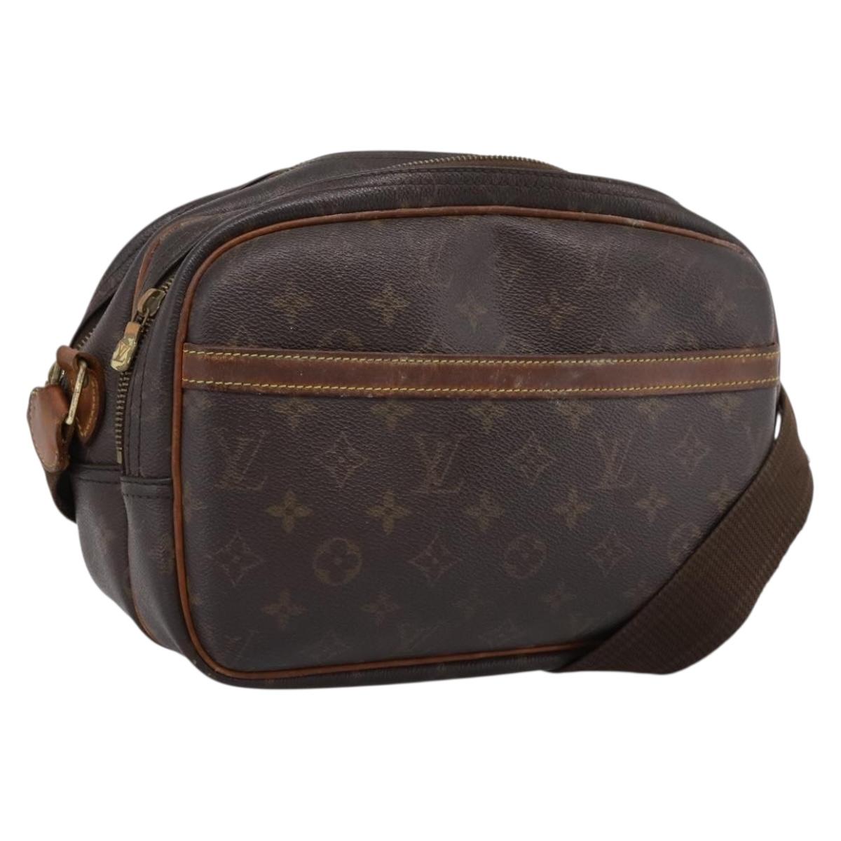 LOUIS VUITTON Monogram Reporter PM Shoulder Bag M45254 LV Auth 200152