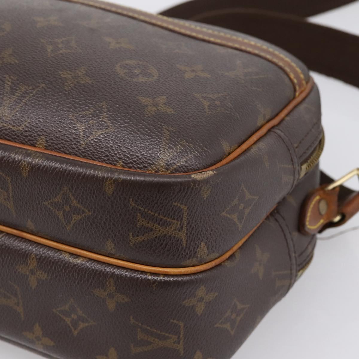 LOUIS VUITTON Monogram Reporter PM Shoulder Bag M45254 LV Auth 200152