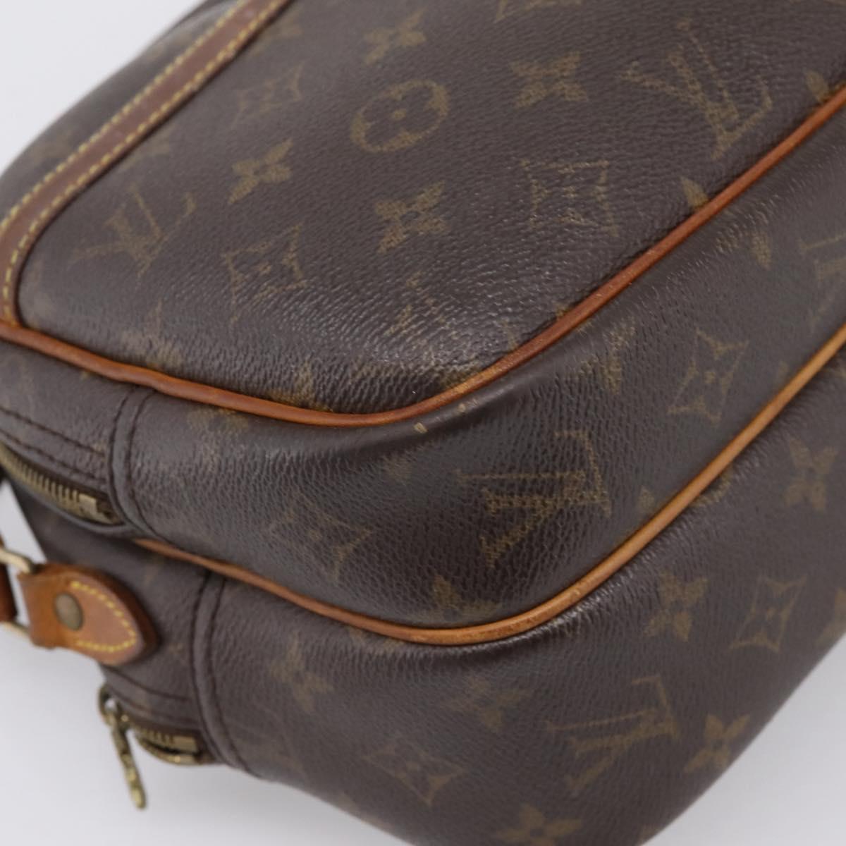 LOUIS VUITTON Monogram Reporter PM Shoulder Bag M45254 LV Auth 200152
