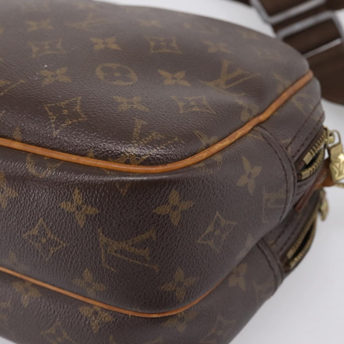 LOUIS VUITTON Monogram Reporter PM Shoulder Bag M45254 LV Auth 200152