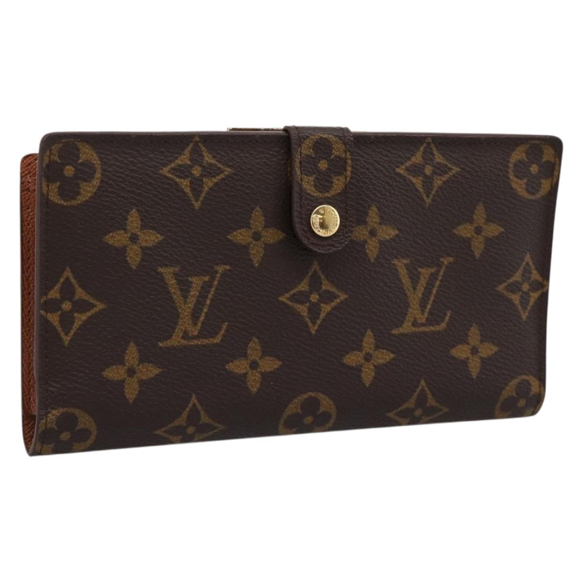 LOUIS VUITTON Monogram Continental Clutch Long Wallet T61217 LV Auth 200170