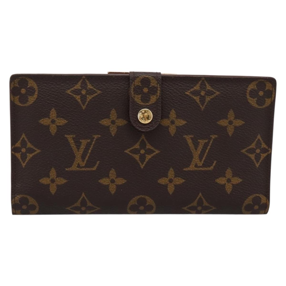 LOUIS VUITTON Monogram Continental Clutch Long Wallet T61217 LV Auth 200170