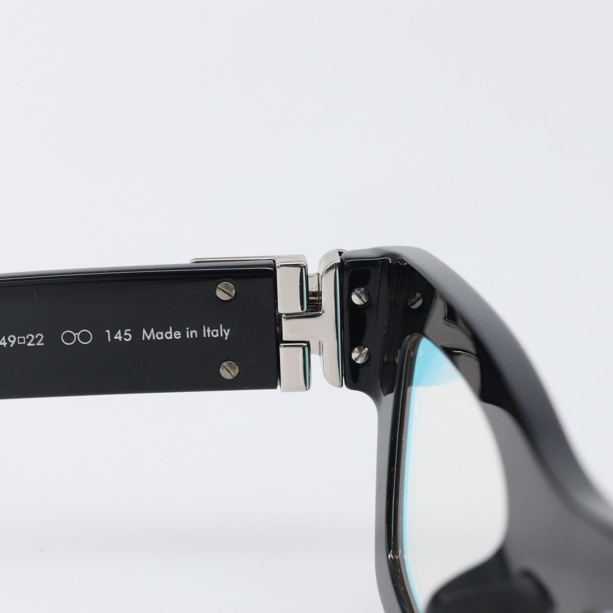 LOUIS VUITTON Charleston Justin Sunglasses Plastic Black Z1244E LV Auth 200174M