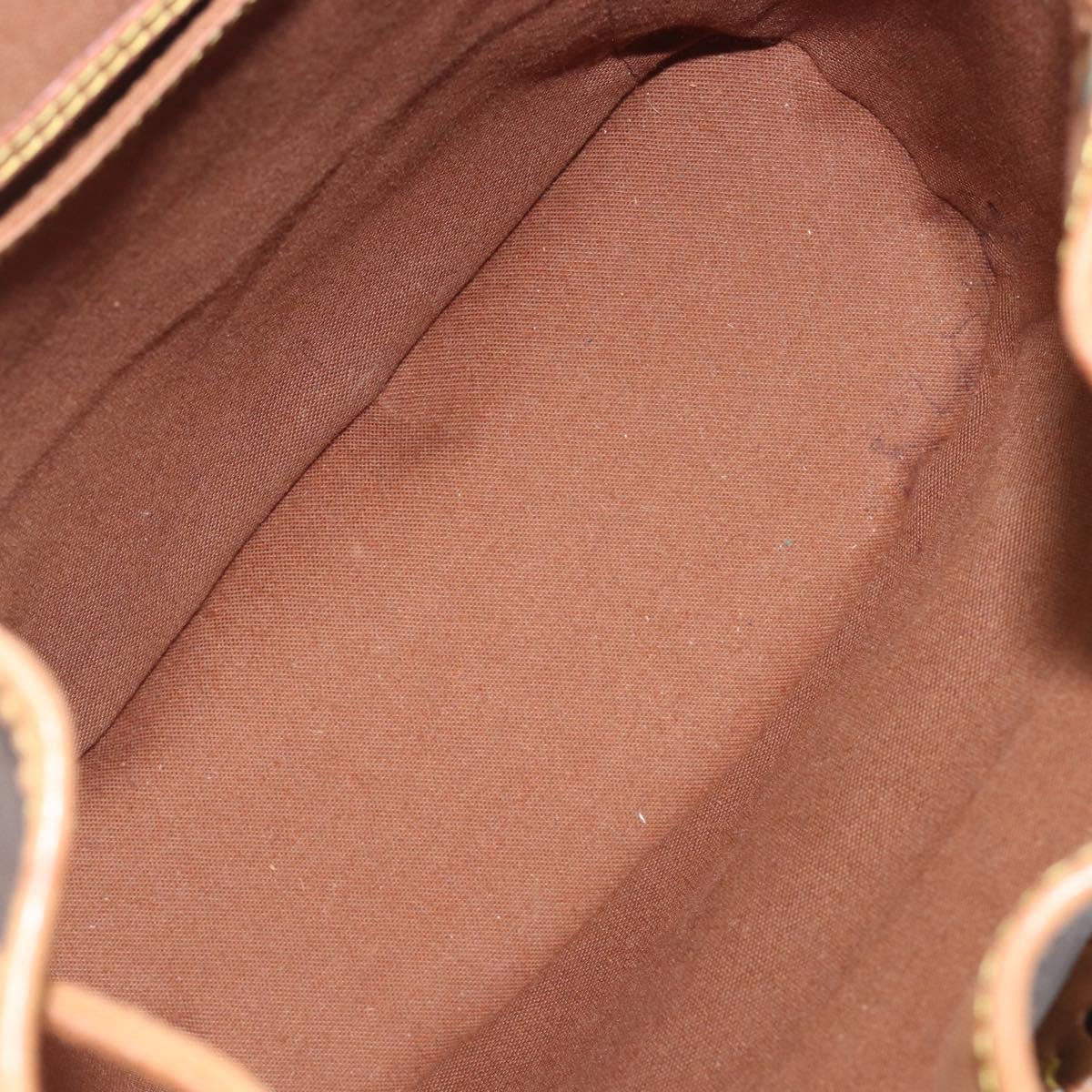 LOUIS VUITTON Monogram Montsouris MM Backpack M51136 LV Auth 200186