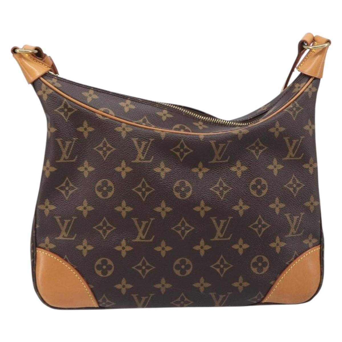 LOUIS VUITTON Monogram Boulogne 30 Shoulder Bag M51265 LV Auth 200189
