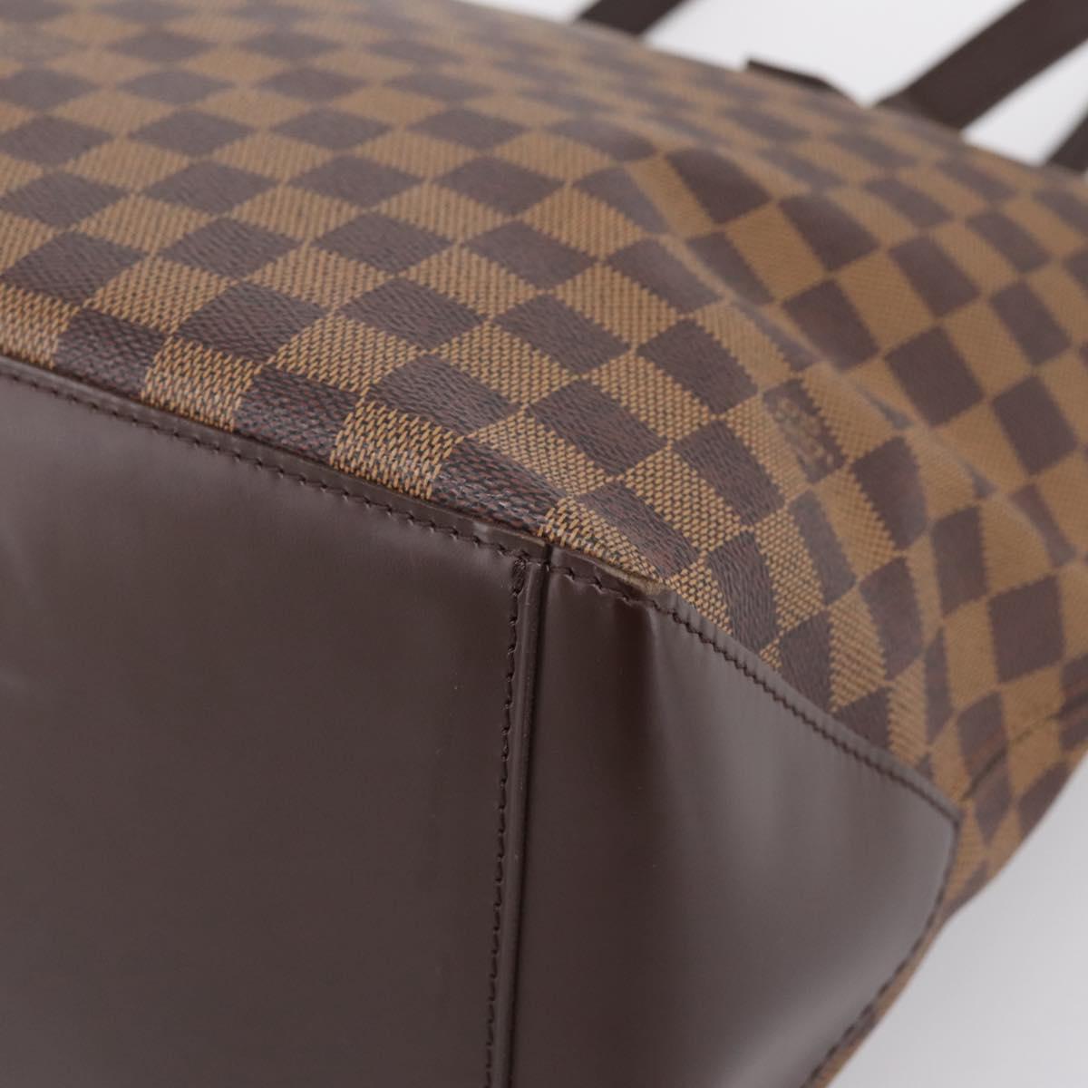 LOUIS VUITTON Damier Ebene Cabas Mezzo Tote Bag SPO LV Auth 200190V