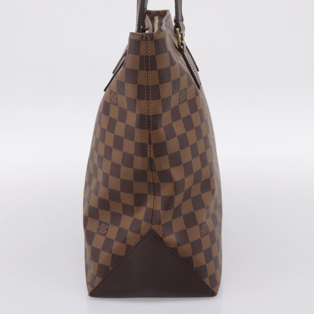 LOUIS VUITTON Damier Ebene Cabas Mezzo Tote Bag SPO LV Auth 200190V