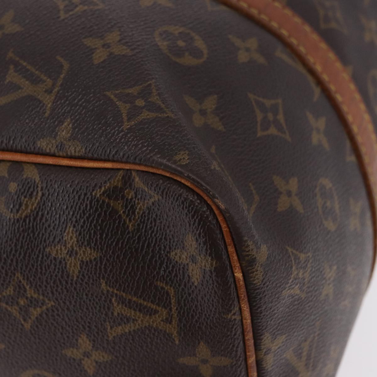 LOUIS VUITTON Monogram Sac Souple 35 Boston Bag M41626 LV Auth 200191
