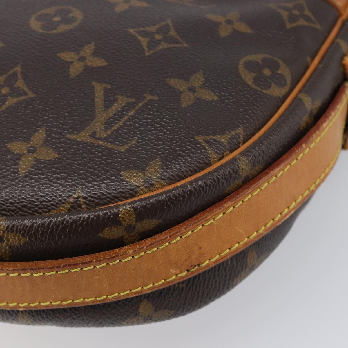 LOUIS VUITTON Monogram Jeune Fille MM Shoulder Bag M51226 LV Auth 200194