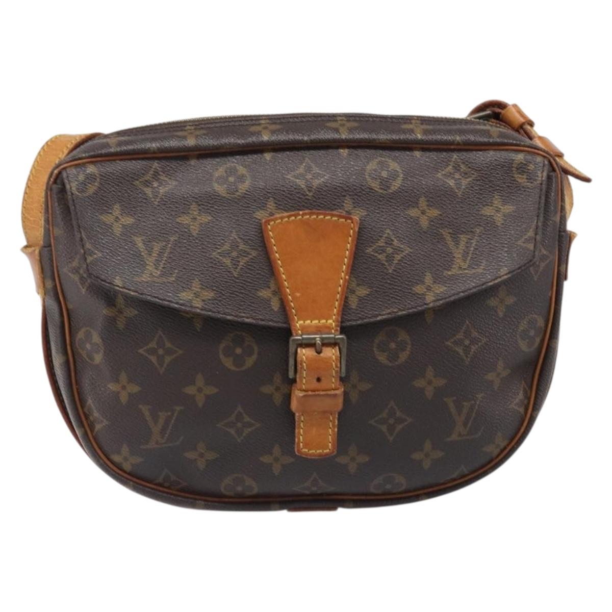 LOUIS VUITTON Monogram Jeune Fille MM Shoulder Bag M51226 LV Auth 200194