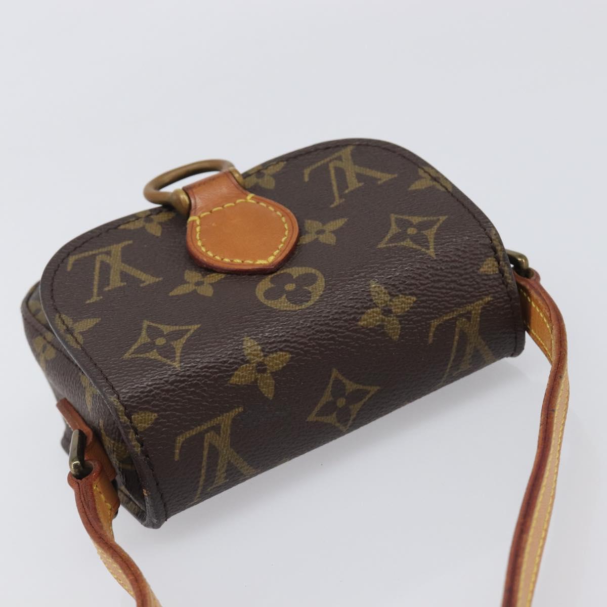 LOUIS VUITTON Bebe Monogram Saint Cloud Shoulder Bag M51245 LV Auth 200200V