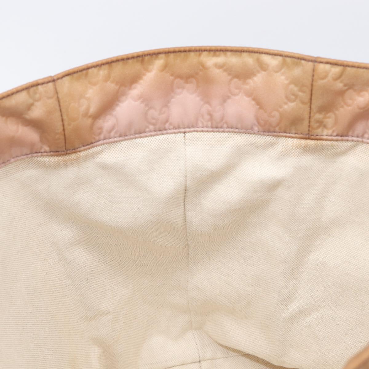 GUCCI GG Canvas Tote Bag Pink Brown 282439 Auth 200205