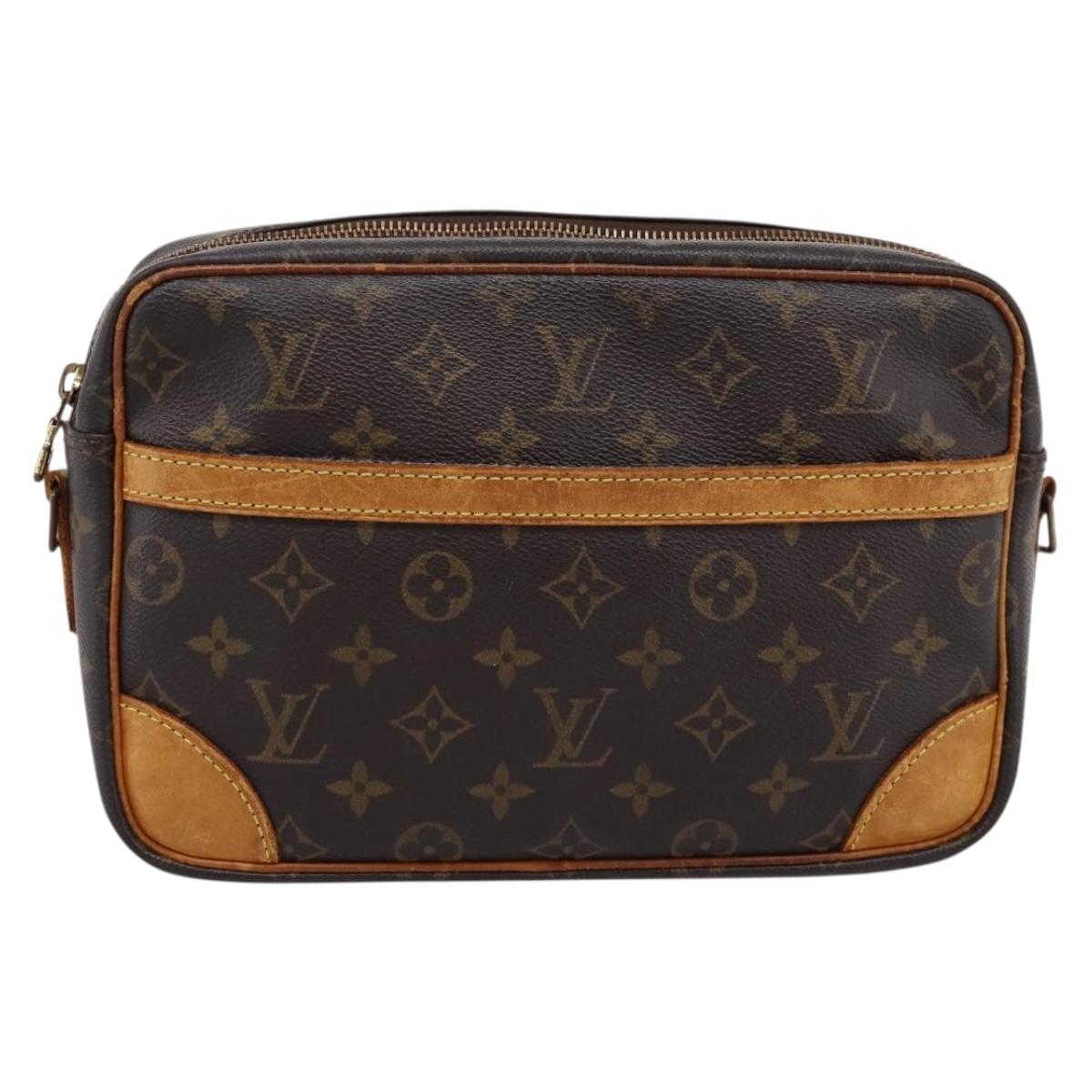 LOUIS VUITTON Monogram Trocadero 27 Shoulder Bag M51274 LV Auth 200231