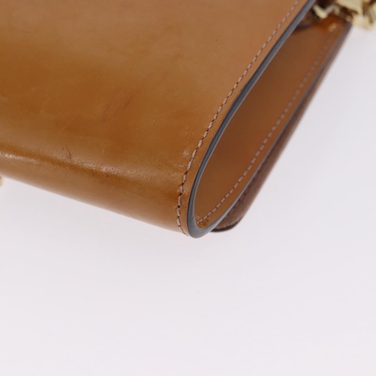 LOUIS VUITTON Vernis Pochette Louise GM Clutch Bag Dunne LV Auth 200232
