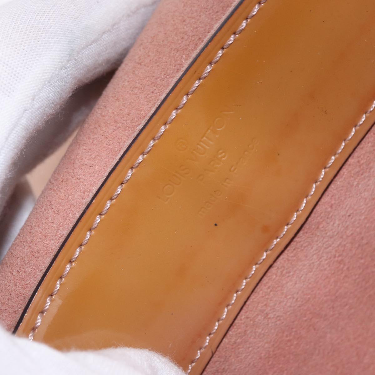 LOUIS VUITTON Vernis Pochette Louise GM Clutch Bag Dunne LV Auth 200232