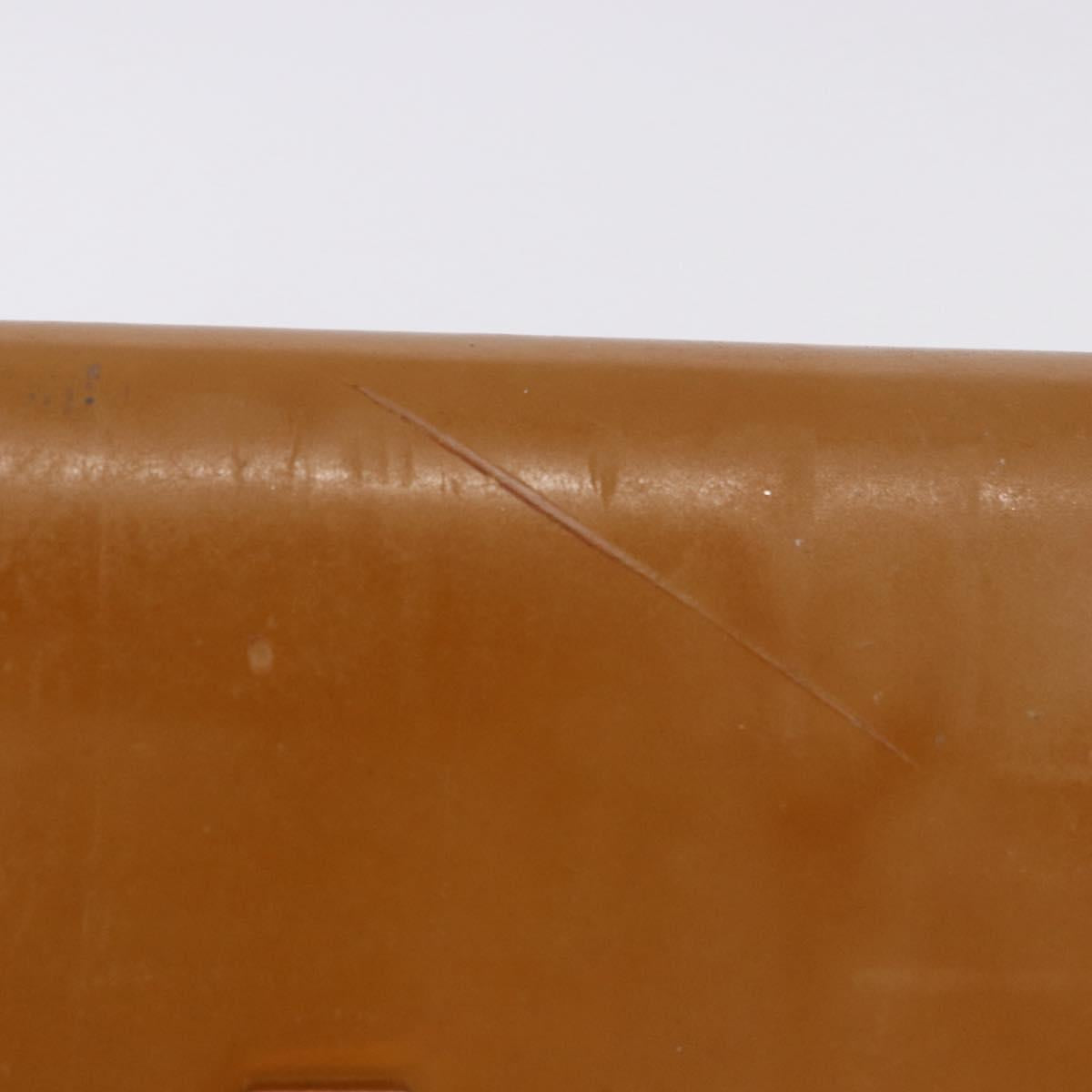 LOUIS VUITTON Vernis Pochette Louise GM Clutch Bag Dunne LV Auth 200232