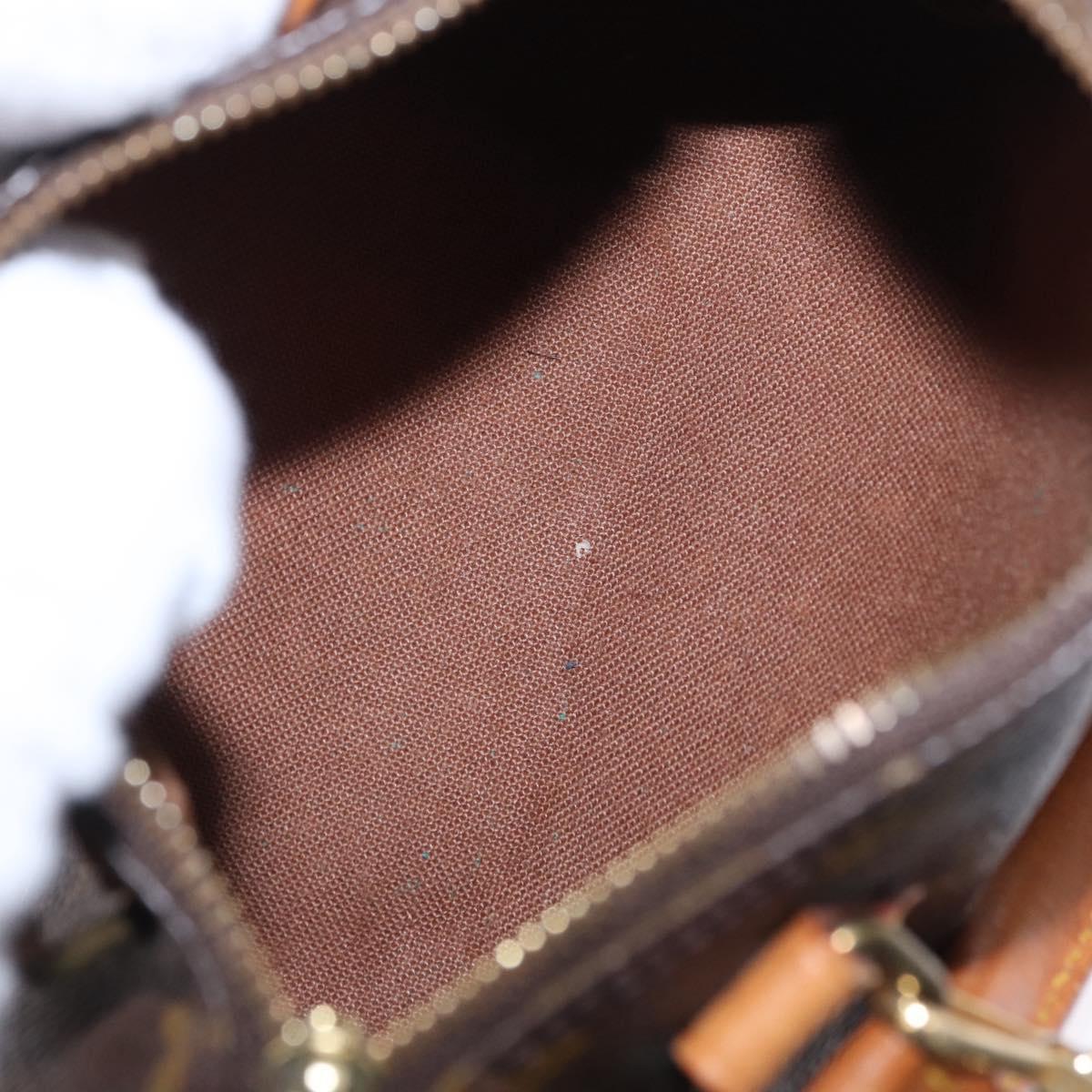 LOUIS VUITTON Monogram Mini Speedy Hand Bag M41534 LV Auth 200237V