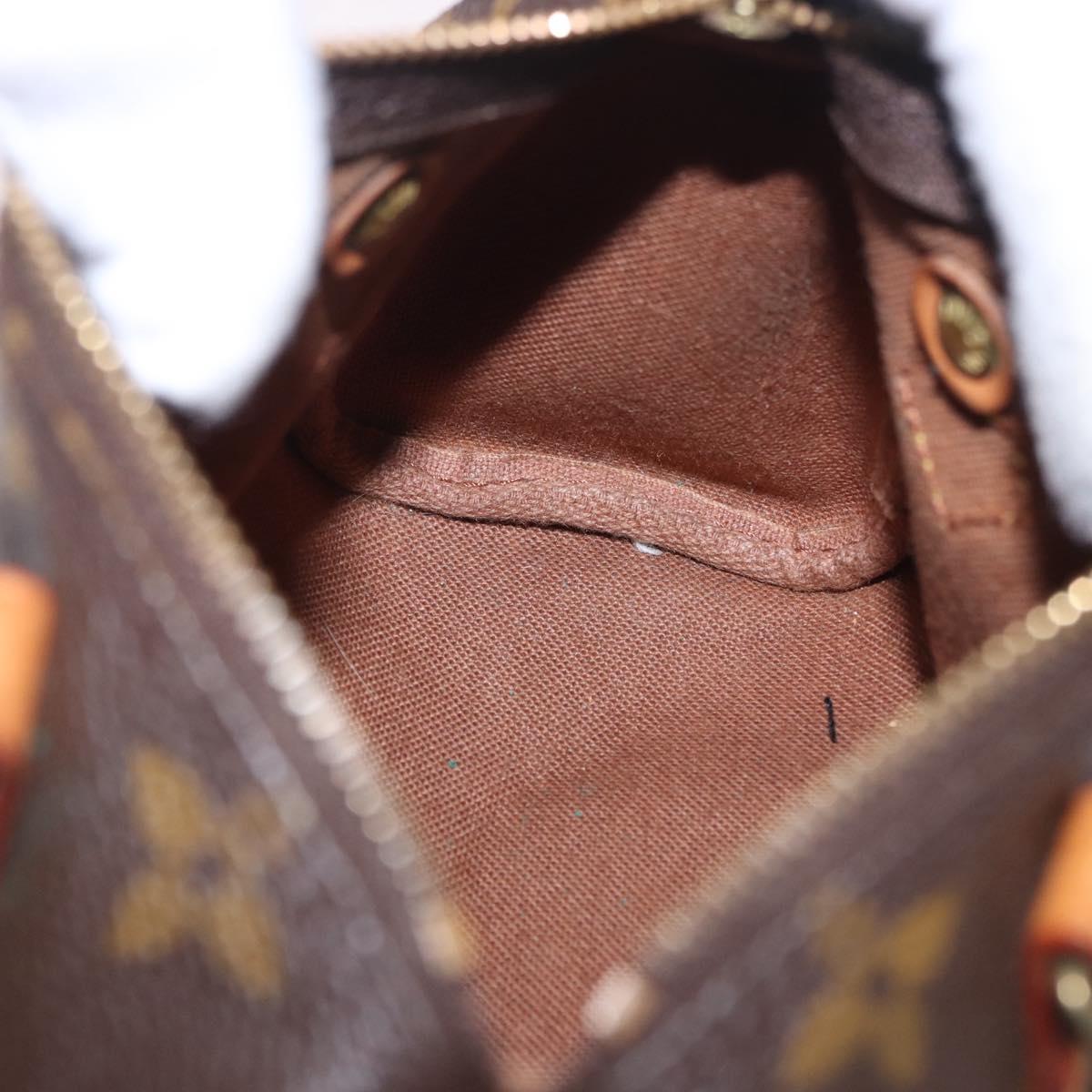 LOUIS VUITTON Monogram Mini Speedy Hand Bag M41534 LV Auth 200237V