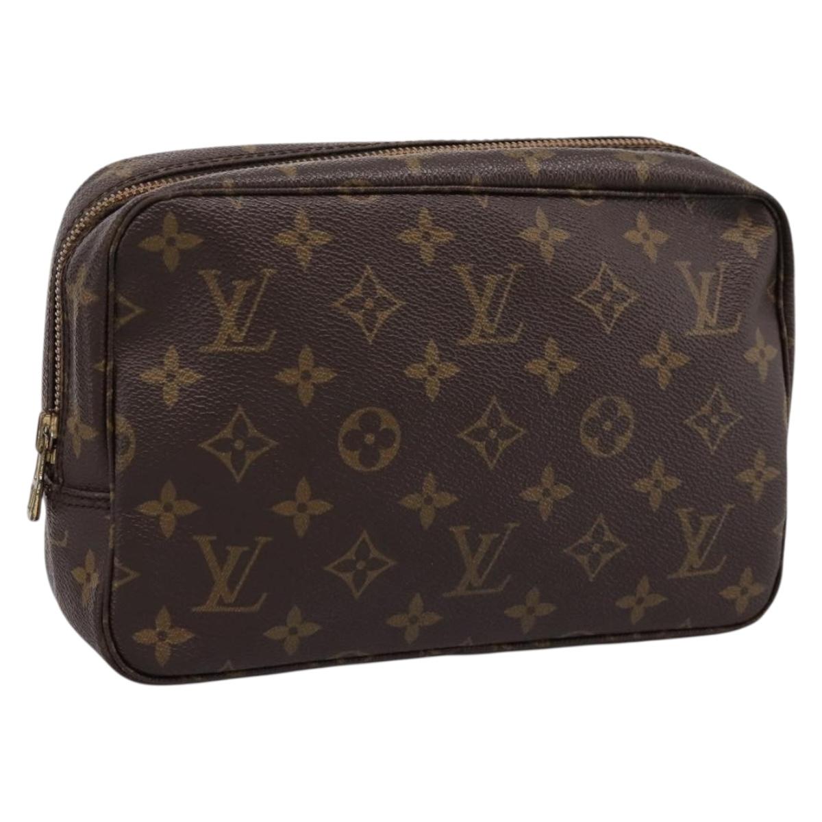 LOUIS VUITTON Monogram Trousse Toilette 23 Clutch Bag M47524 LV Auth 200241
