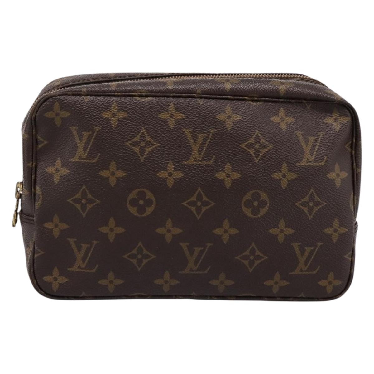 LOUIS VUITTON Monogram Trousse Toilette 23 Clutch Bag M47524 LV Auth 200241