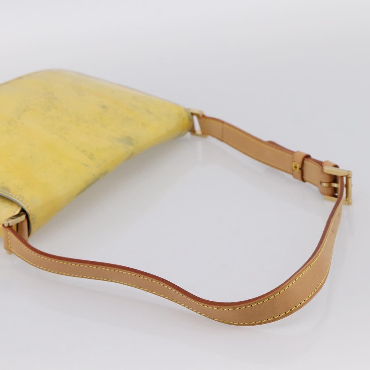 LOUIS VUITTON Monogram Vernis Thompson Street Bag Gris M91008 LV Auth 200242