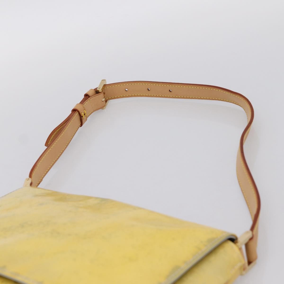 LOUIS VUITTON Monogram Vernis Thompson Street Bag Gris M91008 LV Auth 200242