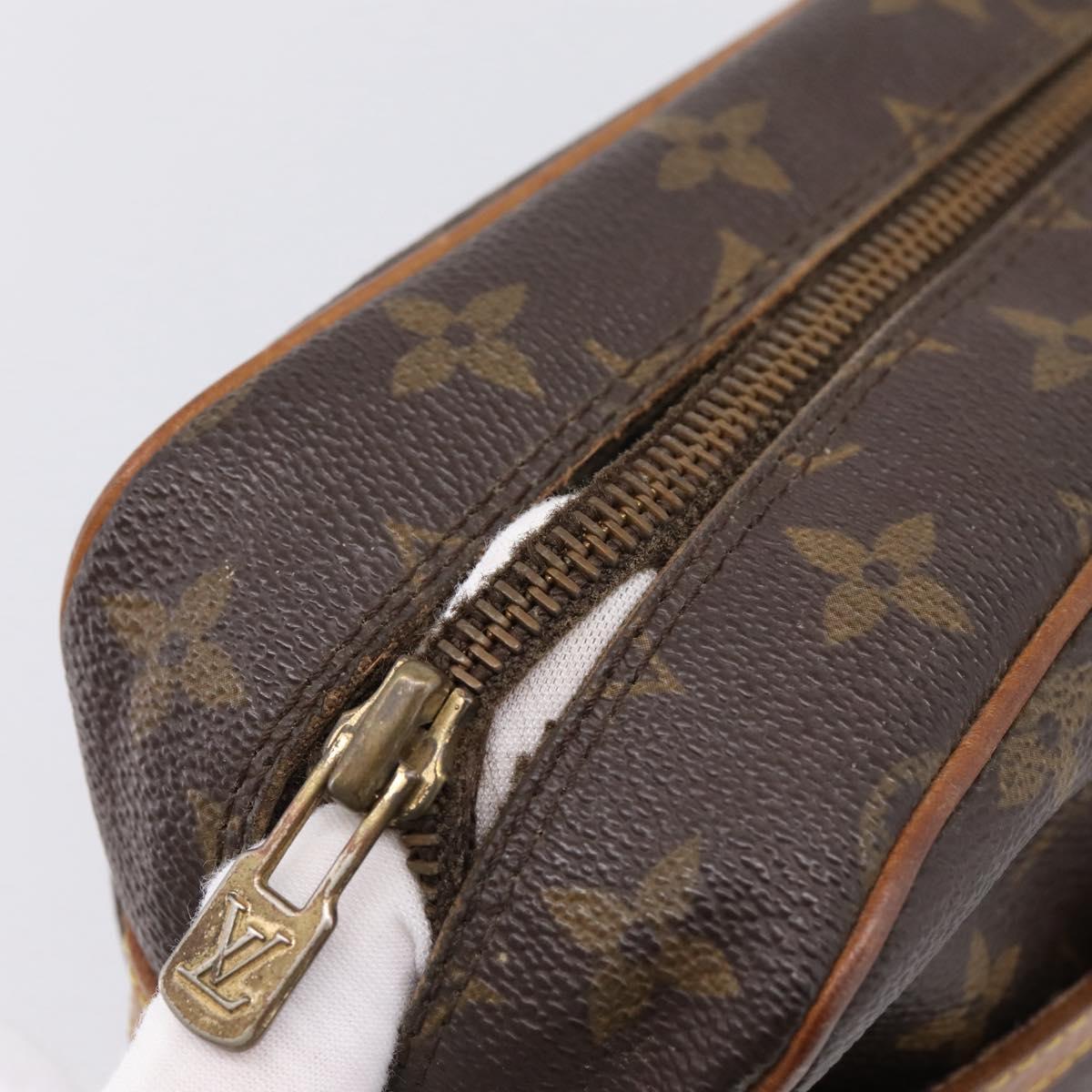 LOUIS VUITTON Monogram Compiegne 28 Clutch Bag M51845 LV Auth 200251