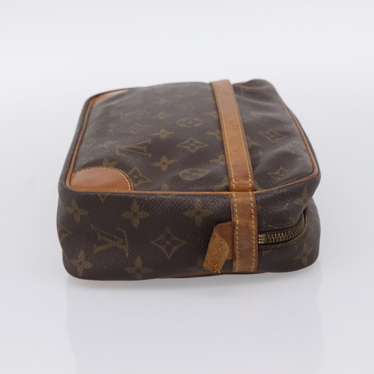 LOUIS VUITTON Monogram Compiegne 28 Clutch Bag M51845 LV Auth 200251