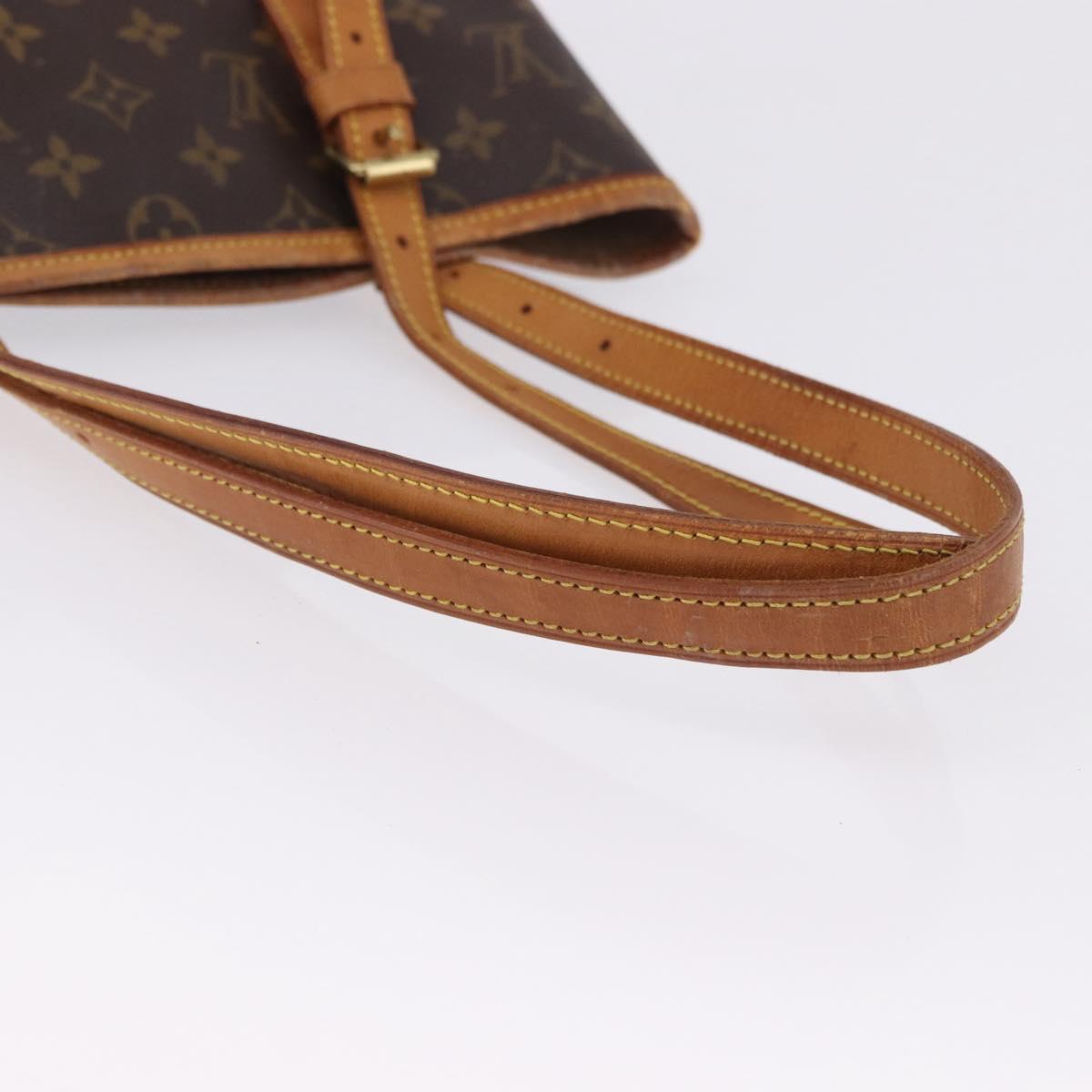 LOUIS VUITTON Monogram Bucket GM Shoulder Bag M42236 LV Auth 200267