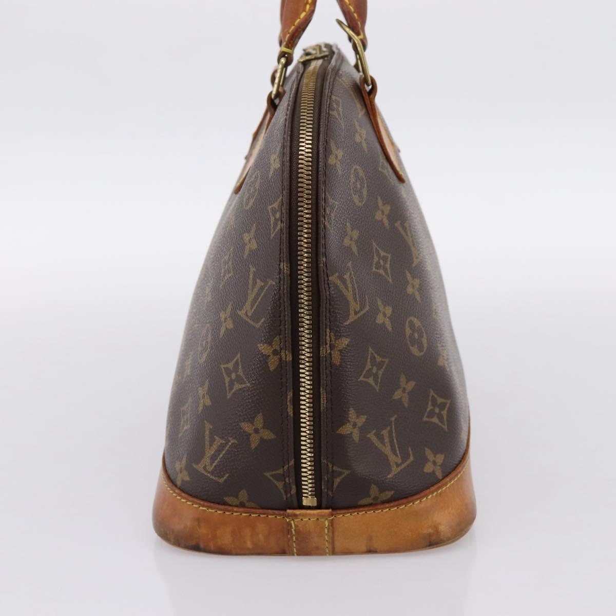 LOUIS VUITTON Monogram Alma Hand Bag M51130 LV Auth 200274