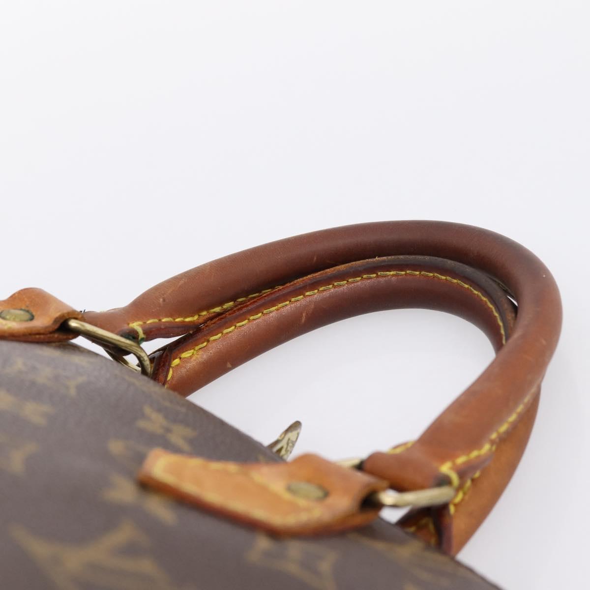 LOUIS VUITTON Monogram Alma Hand Bag M51130 LV Auth 200274