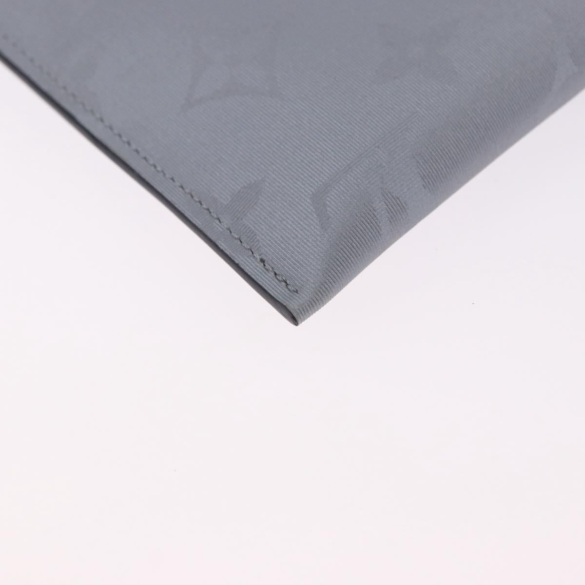 LOUIS VUITTON Monogram Satellite Alpha Pouch Silver M44178 LV Auth 200275V