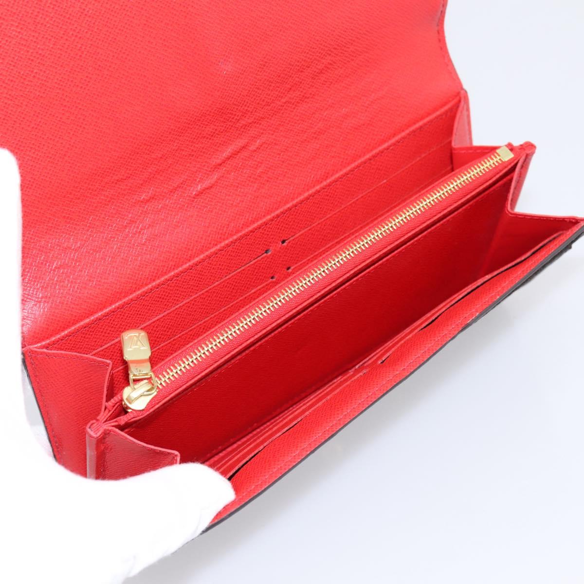 LOUIS VUITTON Vivienne Portefeuille Sarah Long Wallet M69747 LV Auth 200277