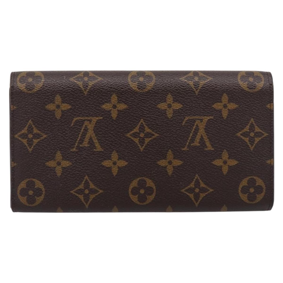 LOUIS VUITTON Vivienne Portefeuille Sarah Long Wallet M69747 LV Auth 200277