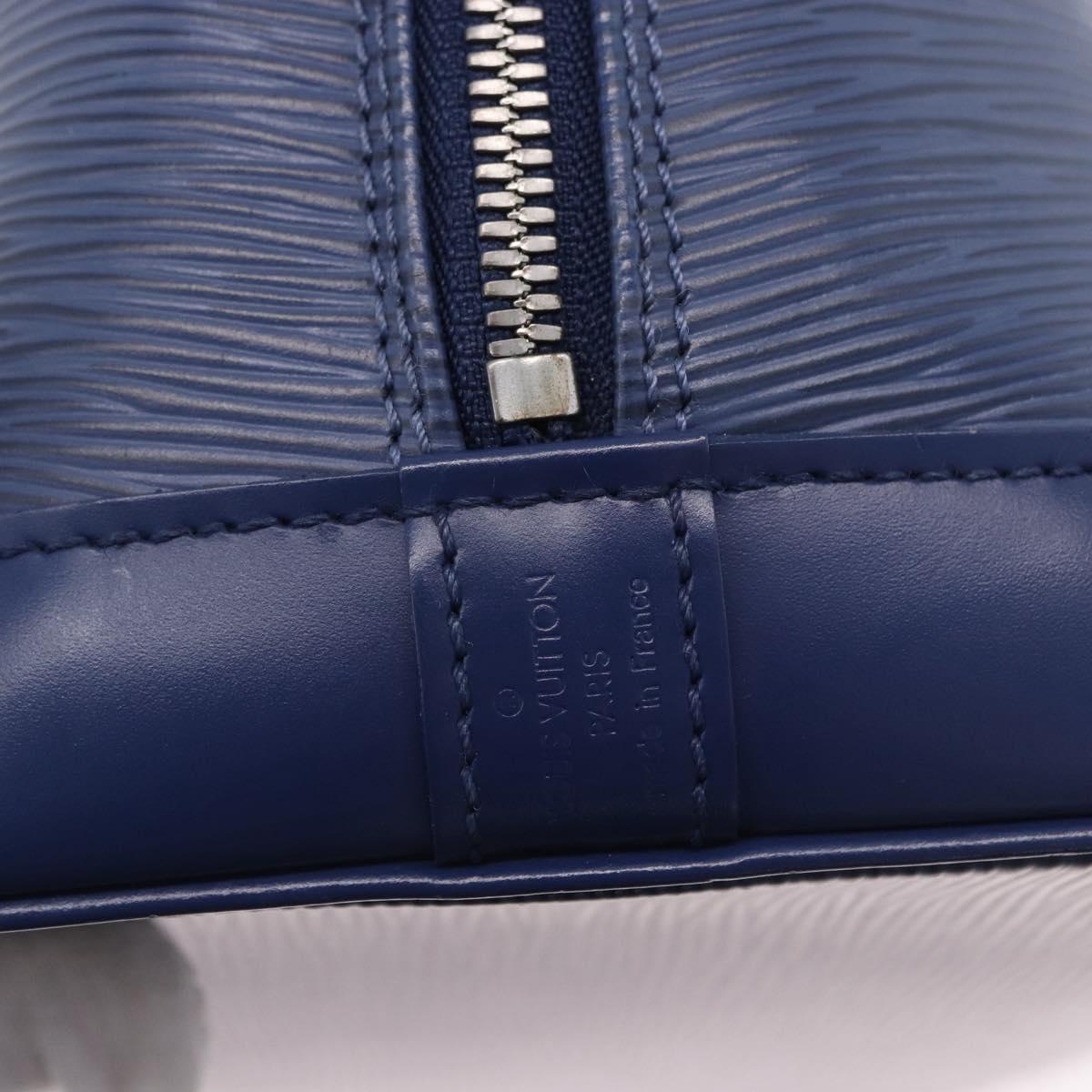 LOUIS VUITTON Epi Alma Hand Bag Myrtille M5214G LV Auth 200284V