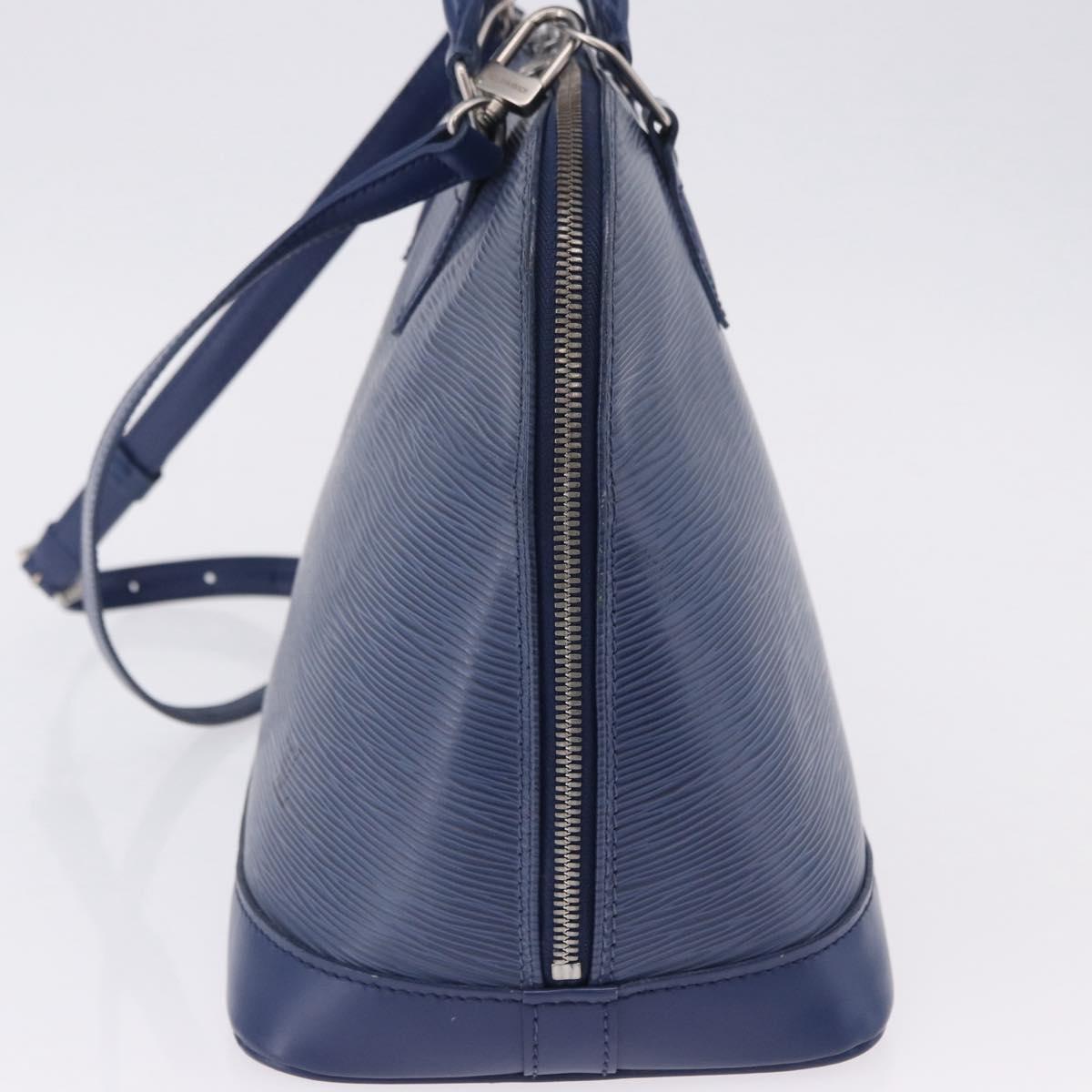 LOUIS VUITTON Epi Alma Hand Bag Myrtille M5214G LV Auth 200284V
