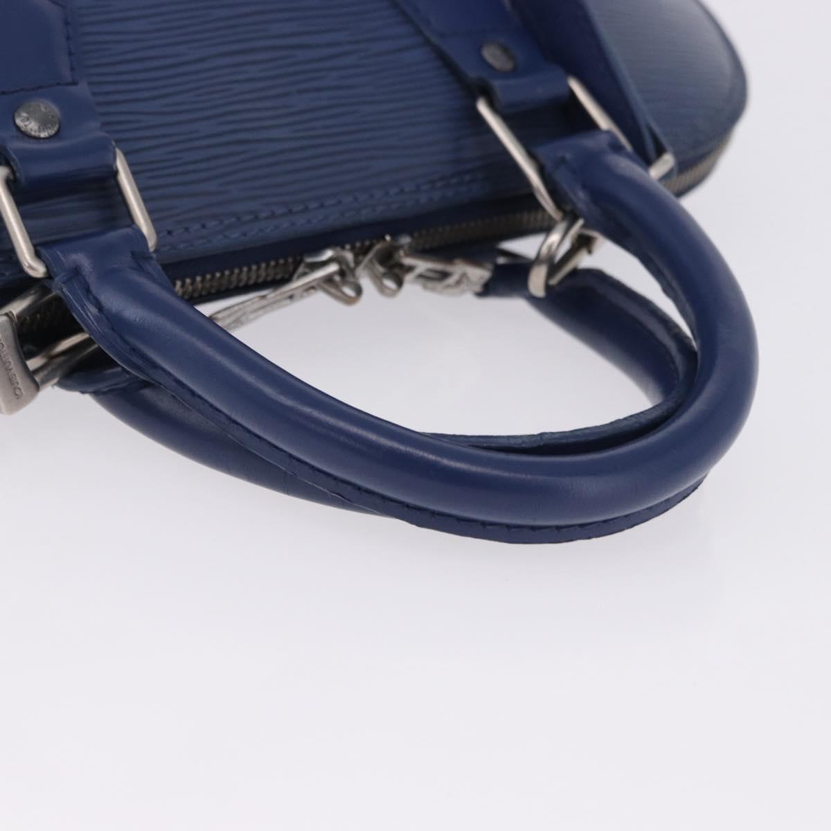 LOUIS VUITTON Epi Alma Hand Bag Myrtille M5214G LV Auth 200284V