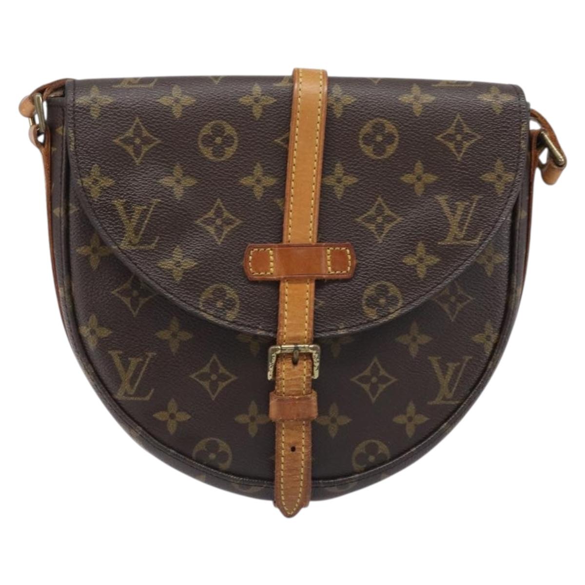LOUIS VUITTON Monogram Chantilly MM Shoulder Bag M51233 LV Auth 200293