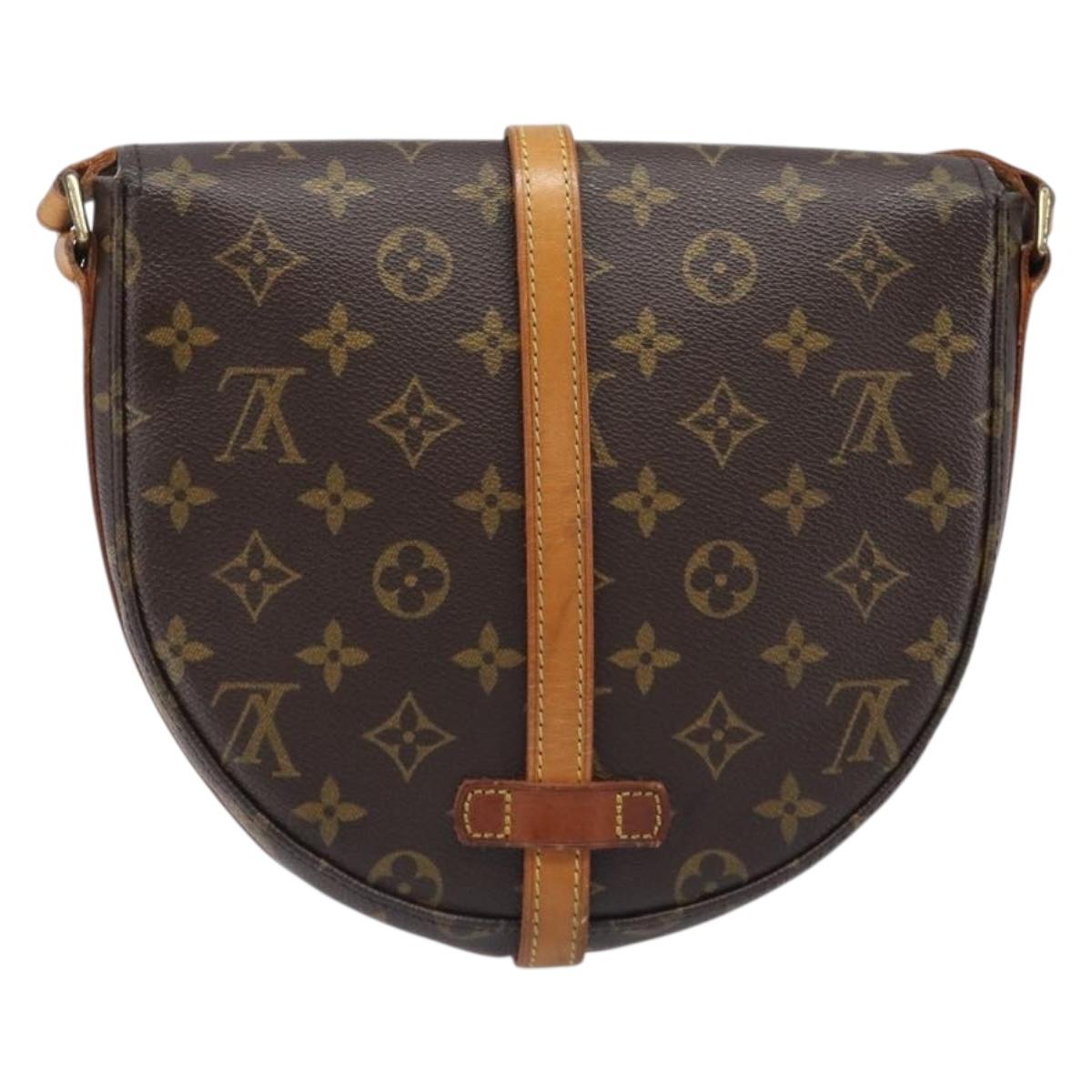 LOUIS VUITTON Monogram Chantilly MM Shoulder Bag M51233 LV Auth 200293