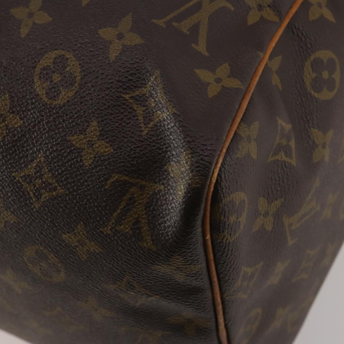 LOUIS VUITTON Monogram Sac Souple 45 Boston Bag M41624 LV Auth 200304