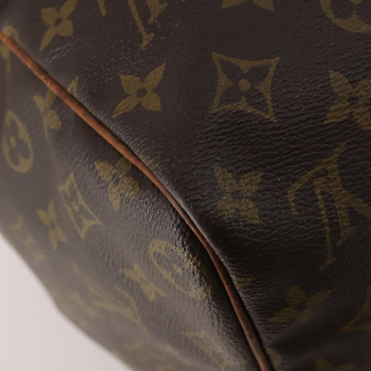 LOUIS VUITTON Monogram Sac Souple 45 Boston Bag M41624 LV Auth 200304