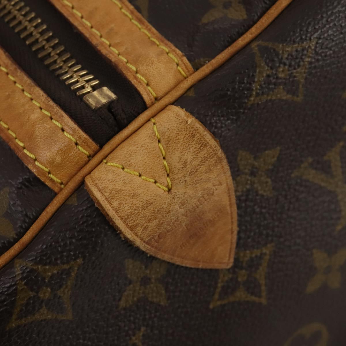 LOUIS VUITTON Monogram Sac Souple 45 Boston Bag M41624 LV Auth 200304