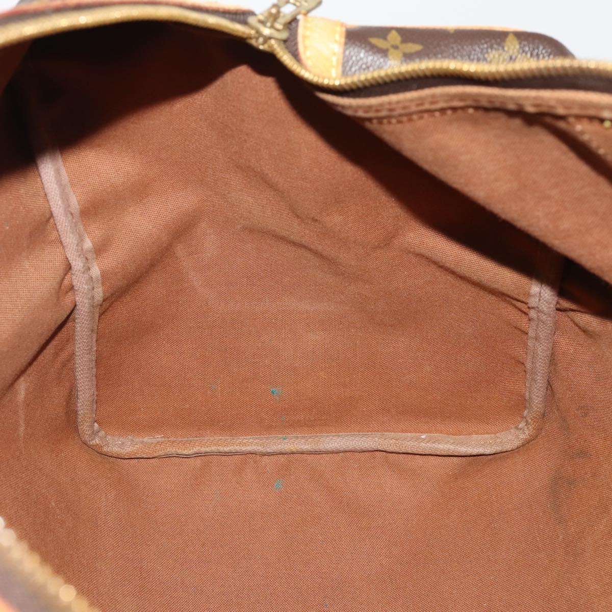 LOUIS VUITTON Monogram Sac Souple 45 Boston Bag M41624 LV Auth 200304