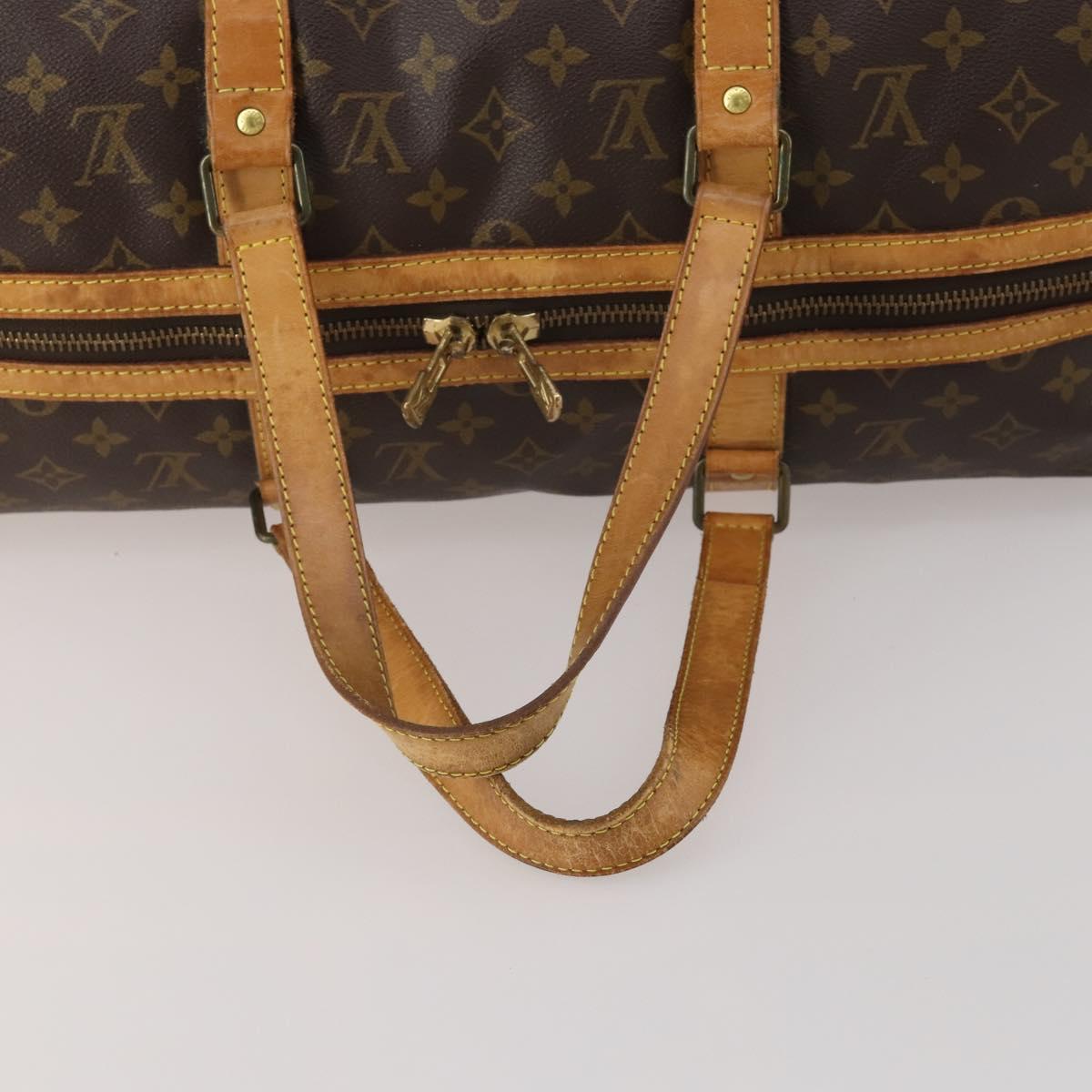 LOUIS VUITTON Monogram Sac Souple 45 Boston Bag M41624 LV Auth 200304