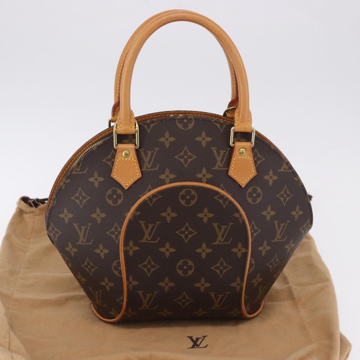 LOUIS VUITTON Monogram Ellipse MM Hand Bag M51126 LV Auth 200332V