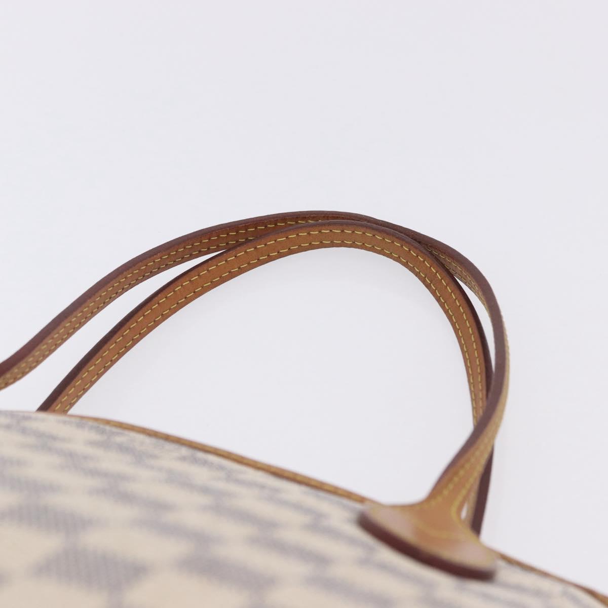 LOUIS VUITTON Damier Azur Neverfull PM Tote Bag N41362 LV Auth 200339