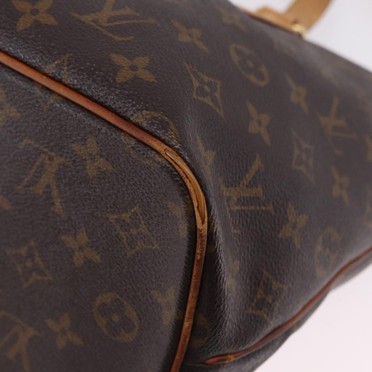 LOUIS VUITTON Monogram Palermo PM Tote Bag M40145 LV Auth 200341