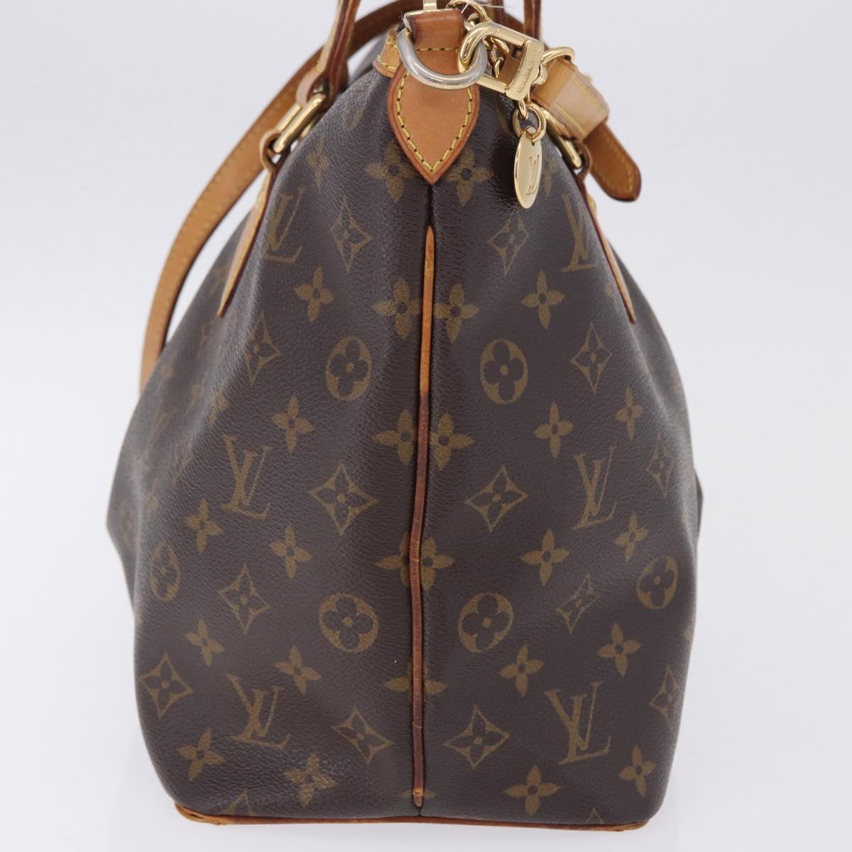 LOUIS VUITTON Monogram Palermo PM Tote Bag M40145 LV Auth 200341