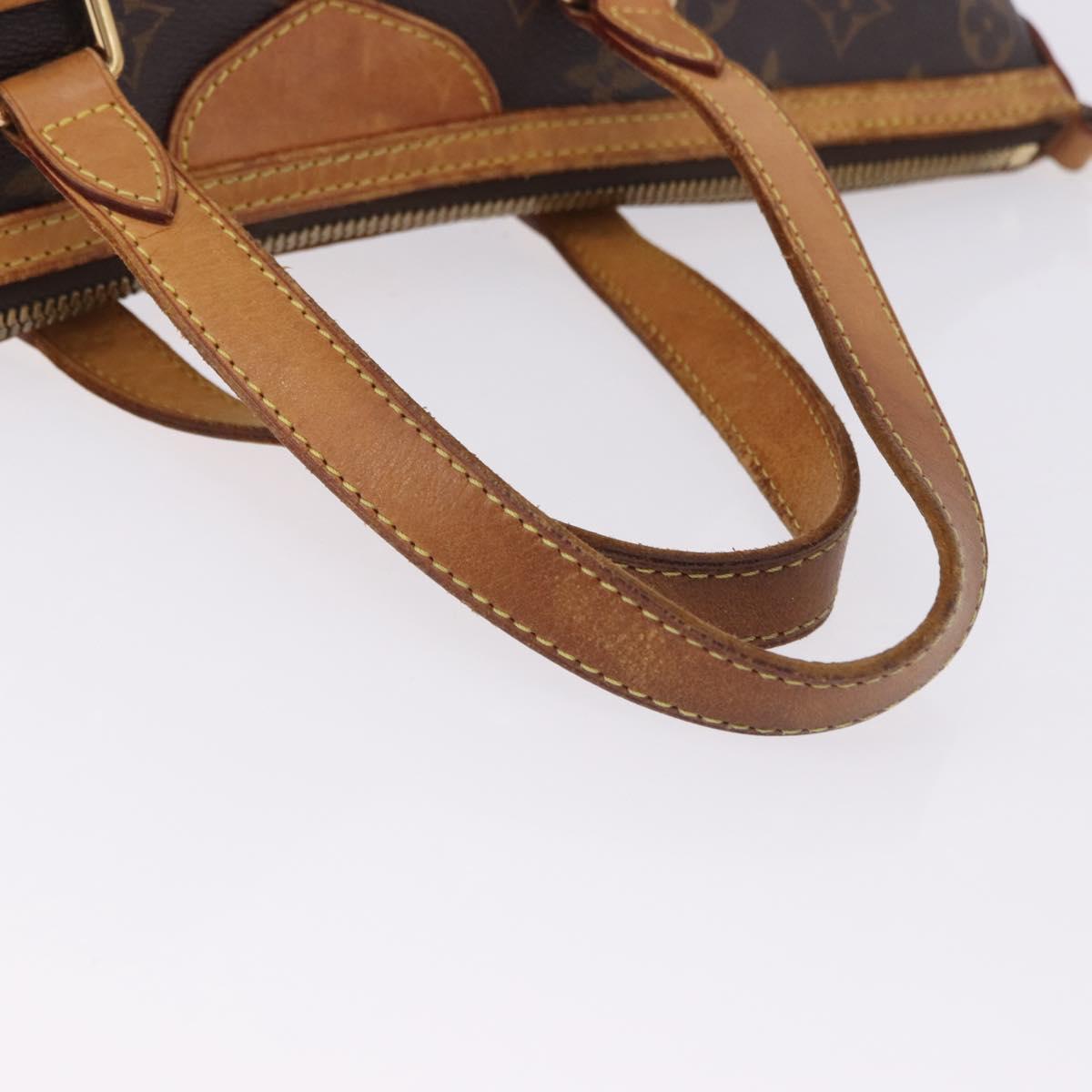 LOUIS VUITTON Monogram Palermo PM Tote Bag M40145 LV Auth 200341